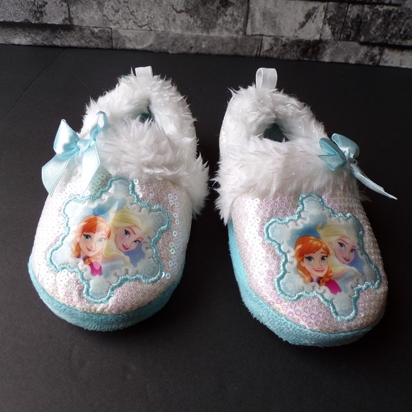 frozen elsa and anna slippers